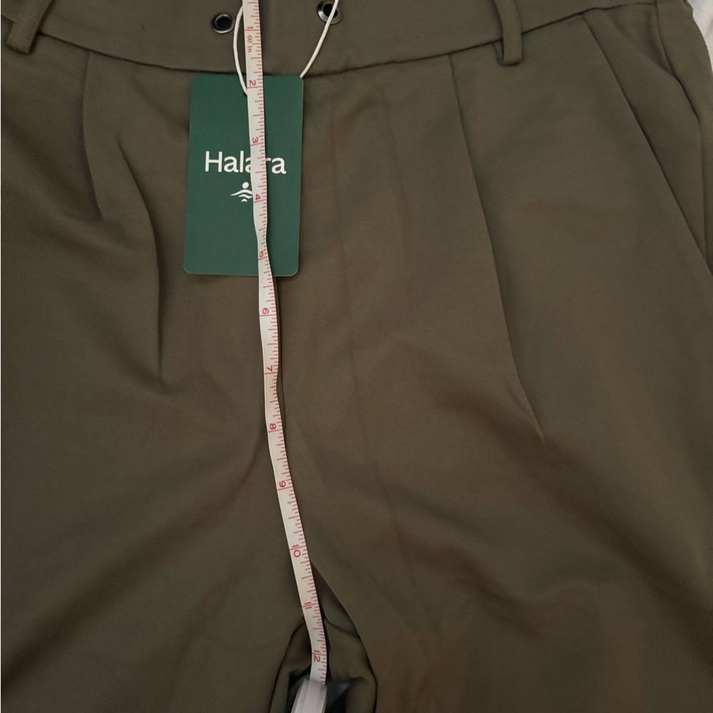 HALARA- Flex Sculptknit Mid Rise Pocket Ankle Length Tapered Pants- Medium Reg - Picture 9 of 9